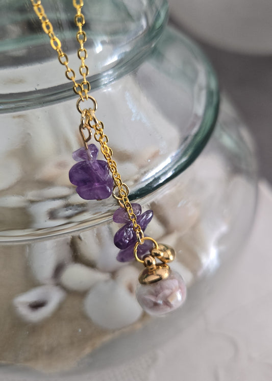 Améthyste & Coquillage