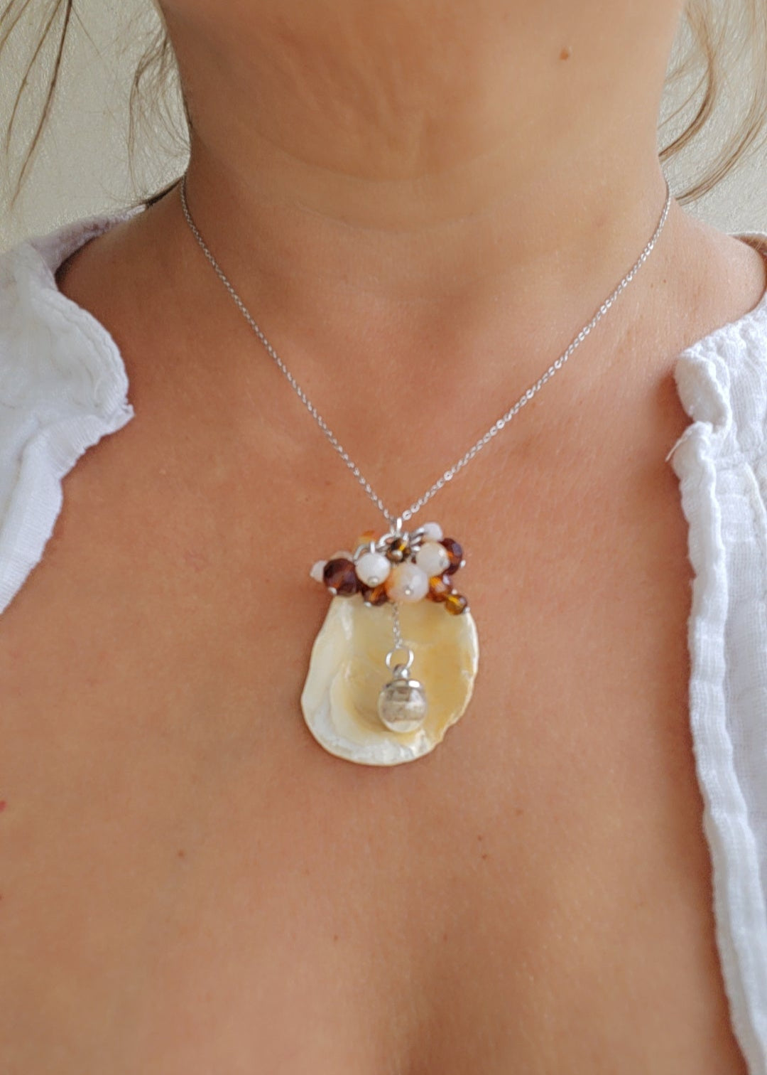 Collier Huître & Perles