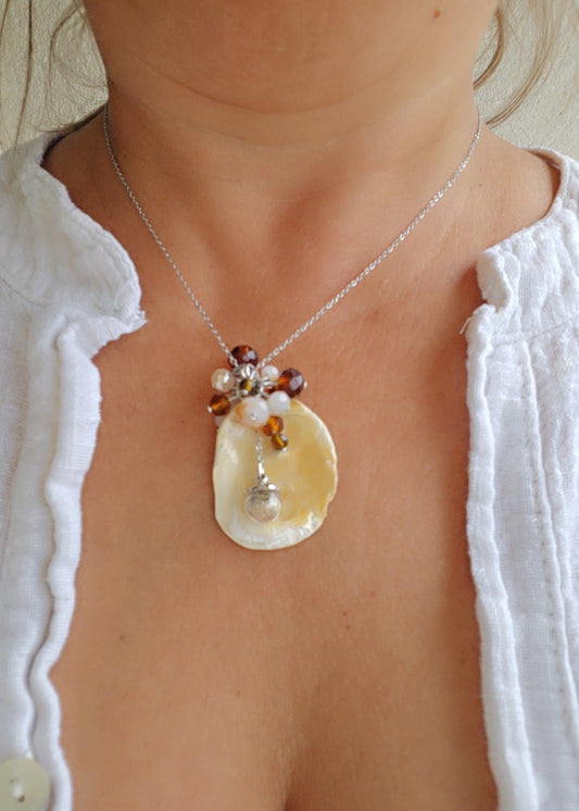 Collier Huître & Perles