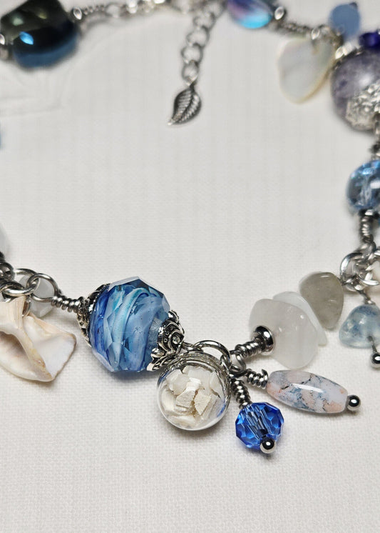 Bracelet bleu océan